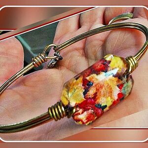 #Luca+Danni #Fall #Autumn Leaves Bangle Bracelet Hard to Find/Out of Stock #NWOT